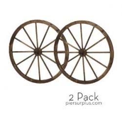 Antique Wooden Wagon Wheels
